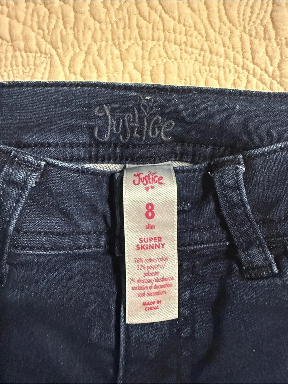 Justice classic skinny